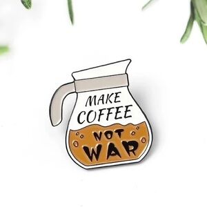 New Coffee Pot Enamel Pins